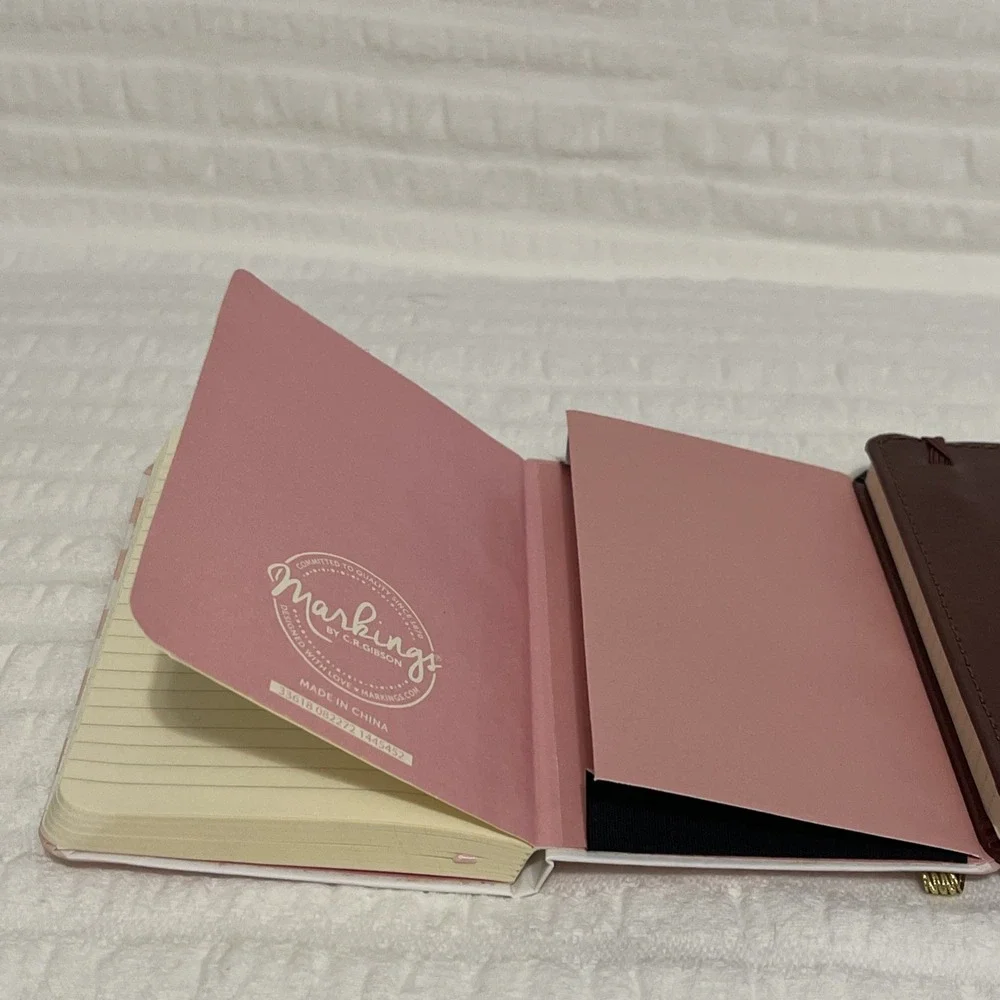 5 mini/small notebooks 3 C.R. Gibson's & 1 astronomy, 1 hummingbird journaling
